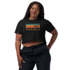 [T-SHIRT] ANGUILLA PRIDE - CROPPED TOP | WOMEN