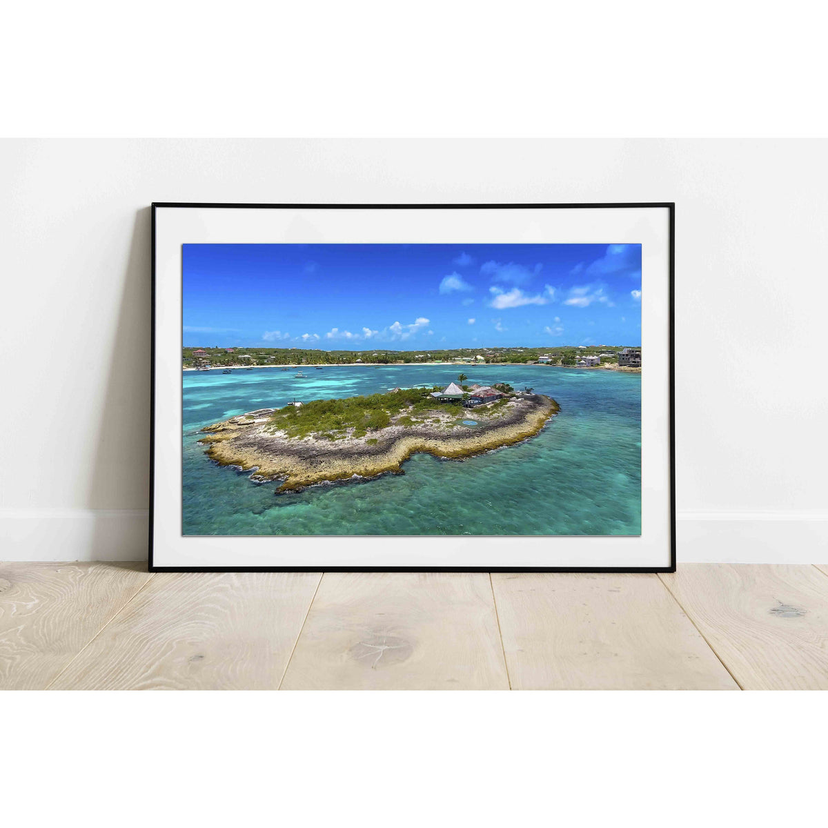 [PAPER]SCILLY CAY - ANGUILLA BEACH WALL ART – Anguilla Plus