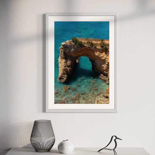 The Arch Rock | Oil-Styled Effect