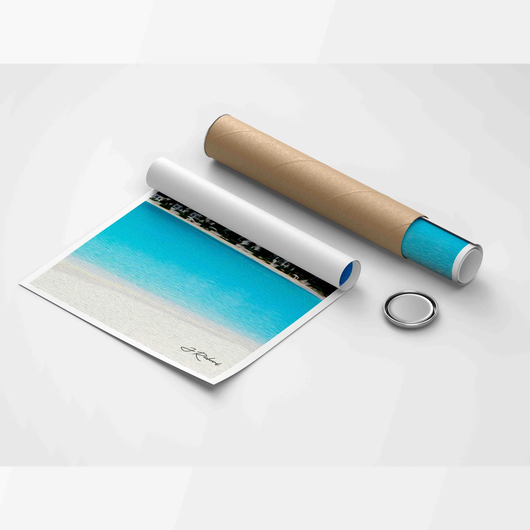 JULUCA BLUE |  Oil-Styled Effect - Image 2